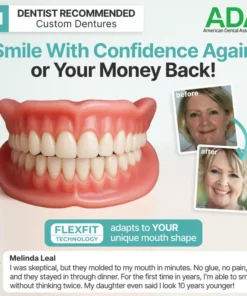 Medazy™ Custom-Fit Full Functional Dentures