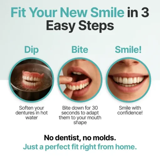 Medazy™ Custom-Fit Full Functional Dentures