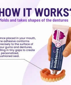 Medazy™ SmileSecure Thermoplastic Denture Adhesive