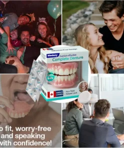 Medazy® Suction-fit Complete Denture