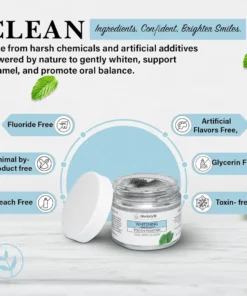 Medazy® Remineralizing & Whitening Tooth Powder–Cool Mint