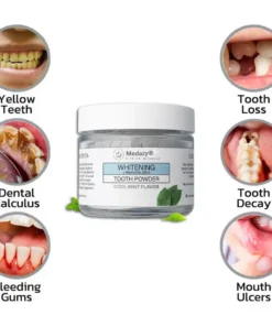 Medazy® Remineralizing & Whitening Tooth Powder–Cool Mint