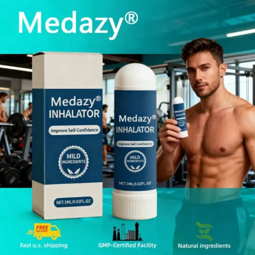 Medazy® Nose Stick – Overcome ED, Premature Ejaculation & Weakness – Achieve Second Growth, Maximum Size & Unstoppable Stamina!