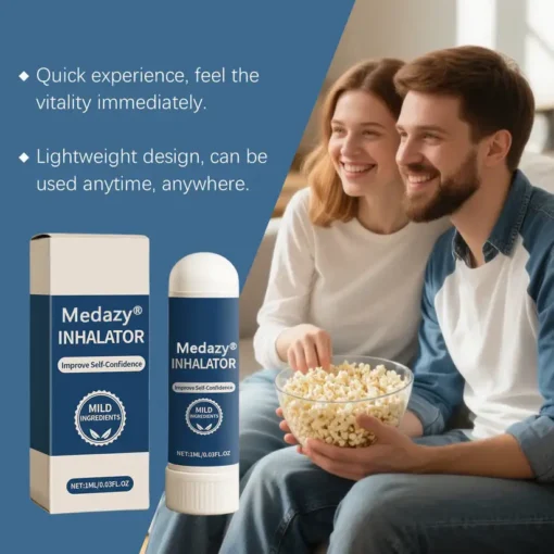 Medazy® Nose Stick – Overcome ED, Premature Ejaculation & Weakness – Achieve Second Growth, Maximum Size & Unstoppable Stamina!