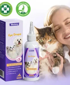 Medazy®Pet eye drops-Daily L-Lysine Drops for Feline Herpes Eye Care