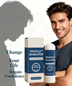 Medazy® Nose Stick Overcome ED, Premature Ejaculation Weakness Achieve Second Growth, Maximum Size Unstoppable Stamina