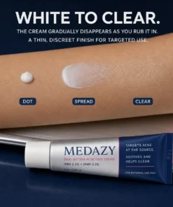 MEDAZY Dual-Action Acne Spot Cream — 14g