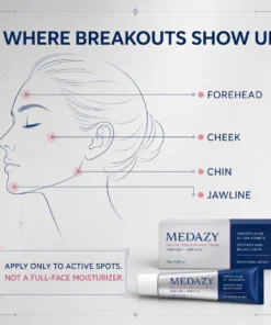 MEDAZY Dual-Action Acne Spot Cream — 14g