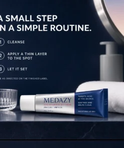 MEDAZY Dual-Action Acne Spot Cream — 14g
