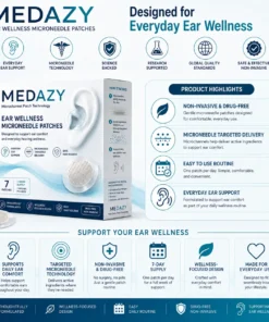 MEDAZY Ear Wellness Microneedle Patches