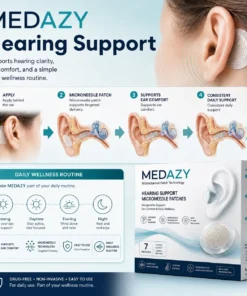 MEDAZY Ear Wellness Microneedle Patches