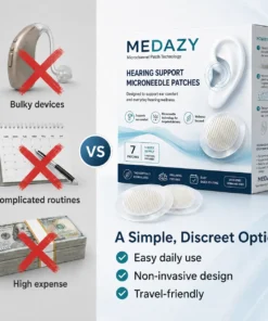 MEDAZY Ear Wellness Microneedle Patches