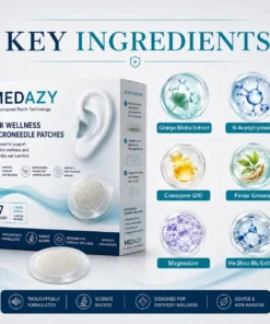 MEDAZY Ear Wellness Microneedle Patches