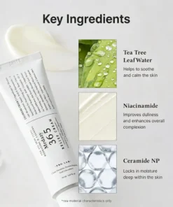Medazy 365 Relief Cream - Daily Face Moisturizer, Blemish Relief Care, Soothing Recovery, Vegan Korean Skincare