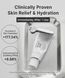 Medazy 365 Relief Cream - Daily Face Moisturizer, Blemish Relief Care, Soothing Recovery, Vegan Korean Skincare